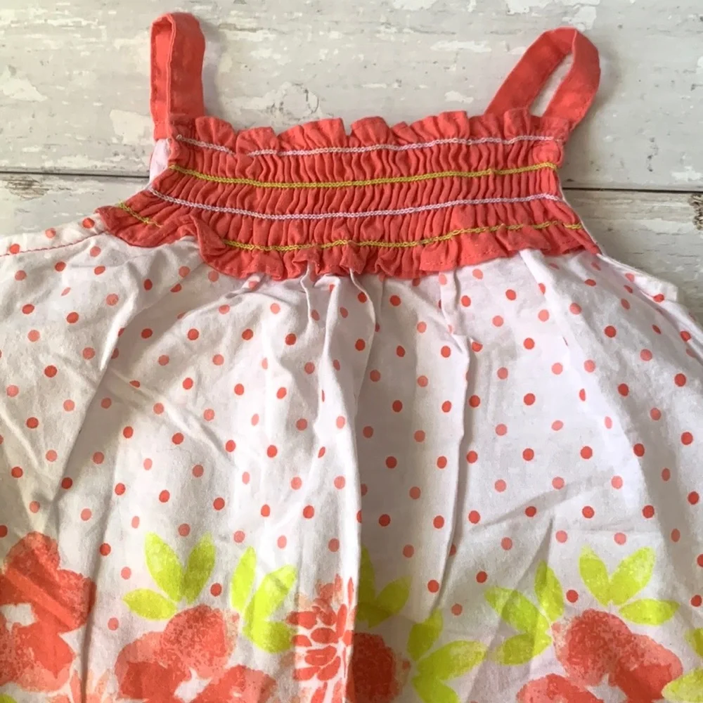 Gymboree 18m Girls Tank Top Floral Sleeveless Shirt A-Line Baby Toddler Summer
